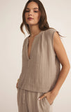 Cliffside V-Neck Airy Top