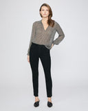 Cindy Raw Hem - Black Shadow