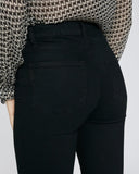 Cindy Raw Hem - Black Shadow