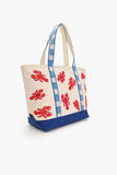 Coastal Claw Beaded Boat Bag