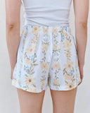 Catalina Short - Wildflower Stripes Print