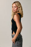 Gina Boat Neck Sweater Top