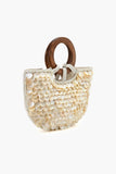 Mermaid Scale Top Handle Bag