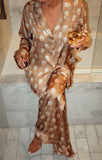 Classic PJ Set - White Wine Silky