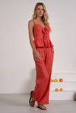 Ruffle Front Cami Top