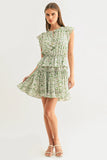 Betty Ruffled Mini Dress