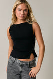 Gina Boat Neck Sweater Top