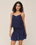 Pintuck Camisole - Nautical Night