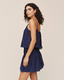 Pintuck Camisole - Nautical Night