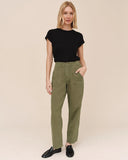 Porkchop Darted Knee Pant - Olive Green Regular price