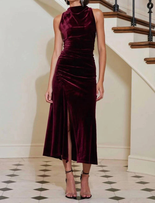 Angelina Velvet Dress