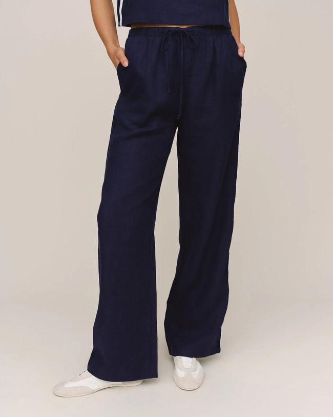 Sport Stripe Pant - Nautical Night