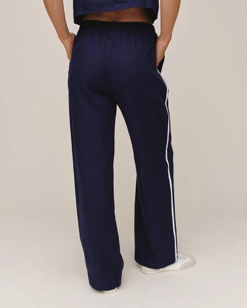 Sport Stripe Pant - Nautical Night