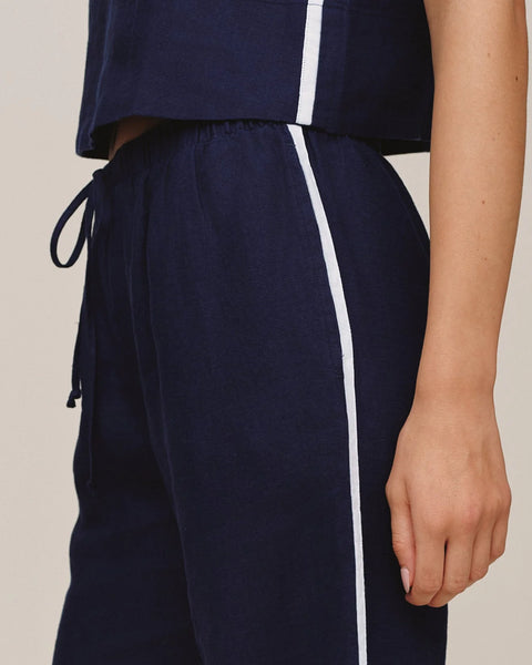 Sport Stripe Pant - Nautical Night