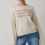 Espresso Martini Please Sweater