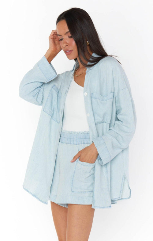 Weekday Button Up - Light Chambray