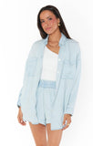 Weekday Button Up - Light Chambray