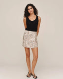 Wrap Skirt - Tropical Palm Print