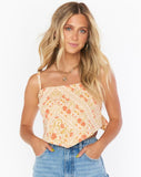 Handkerchief Top - Patchwork Paisley