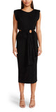 Peek My Interest Dress - Black
