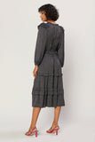 McKenna Midi Dress - Charcoal