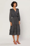 McKenna Midi Dress - Charcoal