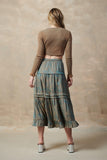 Mia Dress - Sand Seafoam