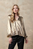 Royals Top - Gold Foil
