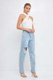 Make A Wish Halter Top - Ivory