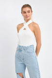 Make A Wish Halter Top - Ivory