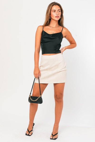 Essentials Cami Top - Black