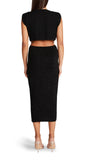 Peek My Interest Dress - Black