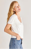Classic Skimmer Tee - White