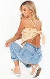 Handkerchief Top - Patchwork Paisley