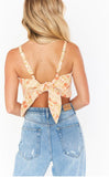 Handkerchief Top - Patchwork Paisley