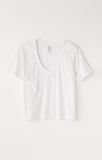 Classic Skimmer Tee - White