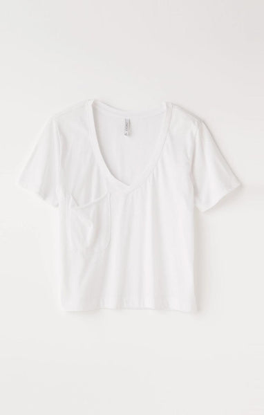Classic Skimmer Tee - White