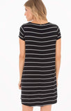 Z Supply Pencil Striped Dress - Back