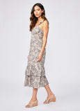 Gisela Dress - Ecru Multi