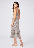 Gisela Dress - Ecru Multi