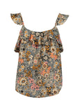 Romance Cami - Retro Floral