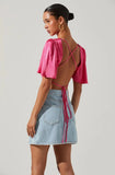 Zita Top - Bright Pink