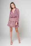 Magenta Multi Floral Mini