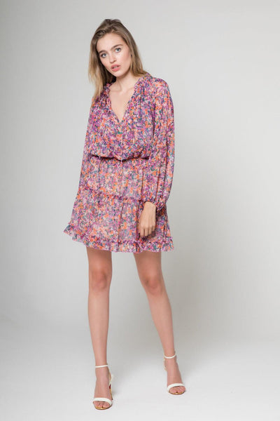 Magenta Multi Floral Mini