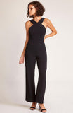 Treat Yo Self Black Jumpsuit