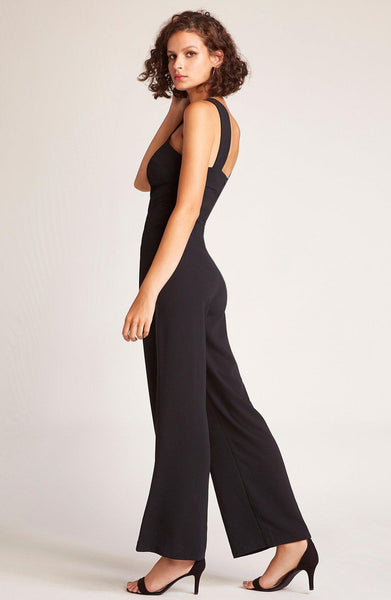 Treat Yo Self Black Jumpsuit