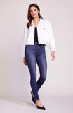 White Noise Optic White Jean Jacket