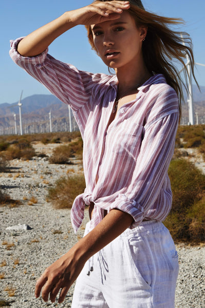 Charli - Bordeaux Stripe