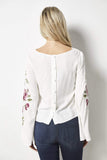 Cupcakes & Cashmere Aldona Top - Back