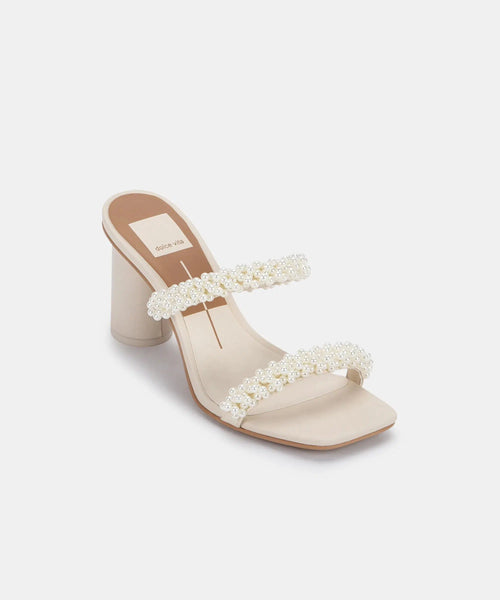 Noel Heels - Vanilla Pearls